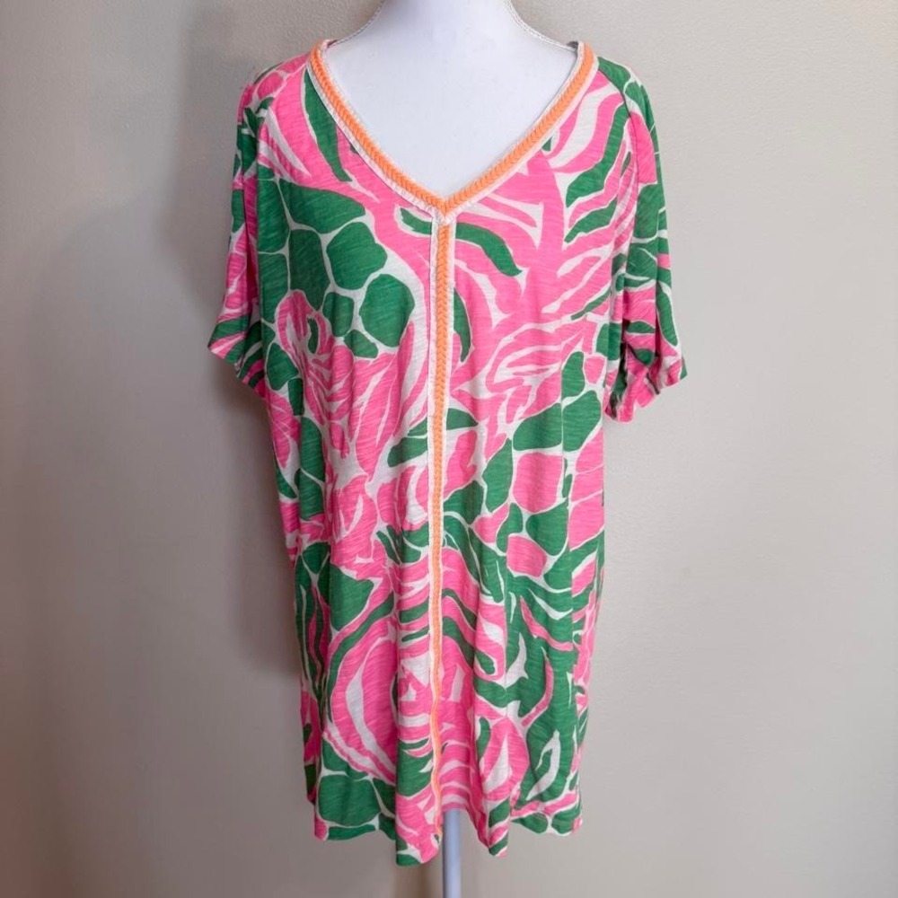 Lilly Pulitzer Bonita Swim Cover Sz S Preppy Old Money Resort Beachy Nautical